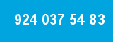 924 037 54 83 924 037 54 83